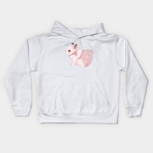 Bunny princess Kids Hoodie